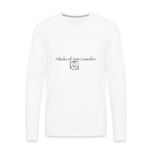 ASL tri circ squ - Men's Premium Long Sleeve T-Shirt