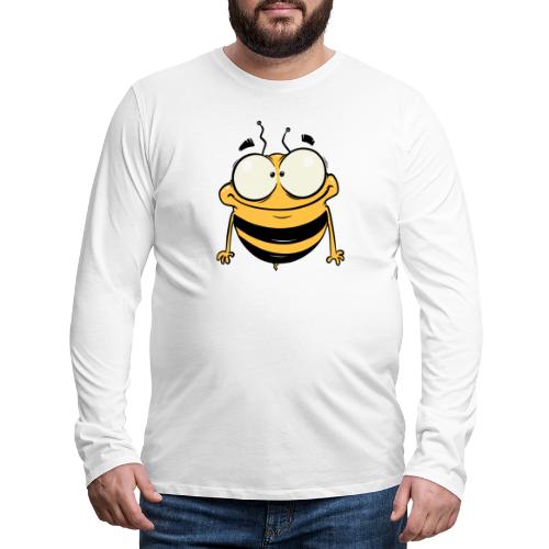 Happy bee - Men's Premium Long Sleeve T-Shirt
