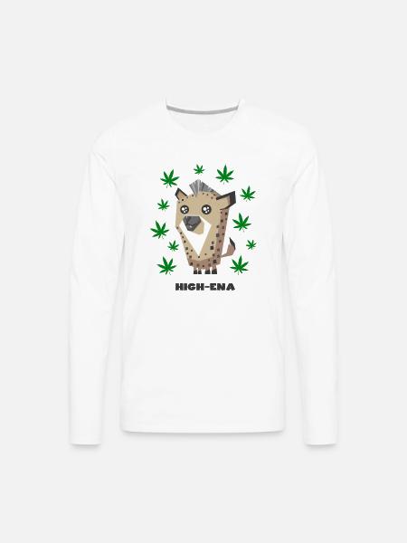High Ena - Men's Premium Long Sleeve T-Shirt - white