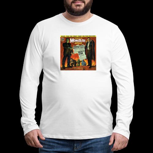 Famous Monsters Speak Album - Men's Premium Long Sleeve T-Shirt