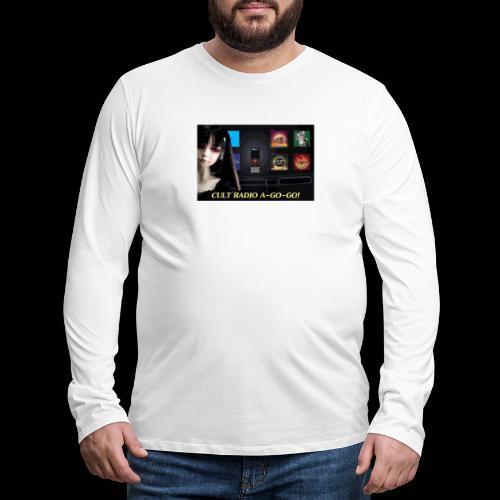 CRAGG Digital Dashboard - Men's Premium Long Sleeve T-Shirt
