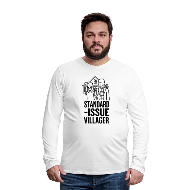 Standard-Issue Villagers (Black on Light)