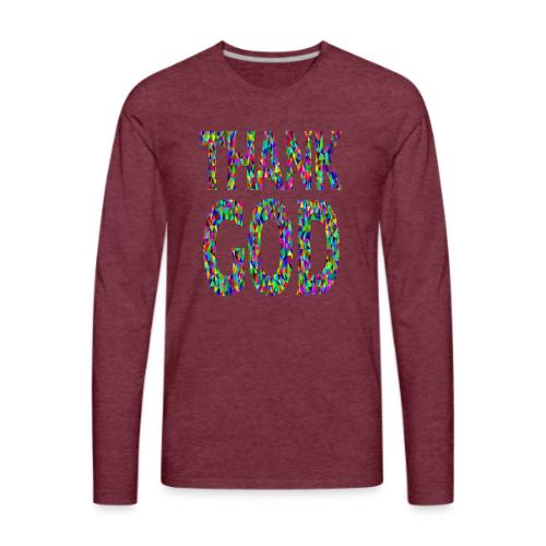 THANK GOD - Men's Premium Long Sleeve T-Shirt