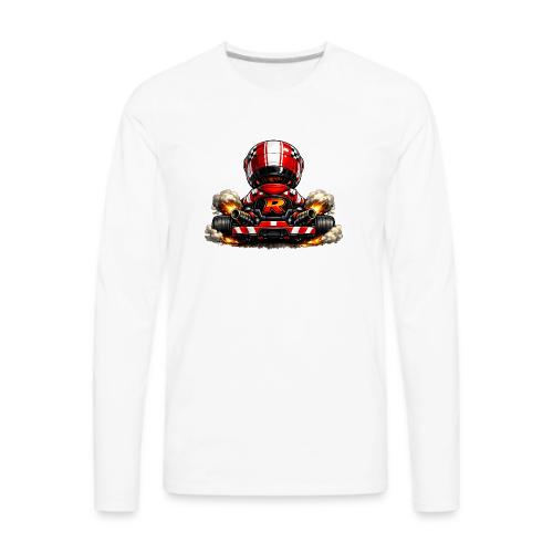 Carcadelogoracerback - Men's Premium Long Sleeve T-Shirt