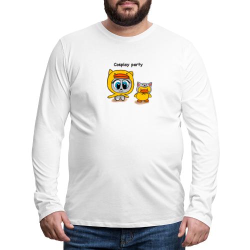 Cosplay party yellow - Men's Premium Long Sleeve T-Shirt
