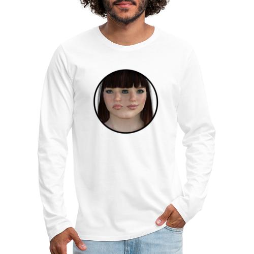 Two-faced women - Men's Premium Long Sleeve T-Shirt