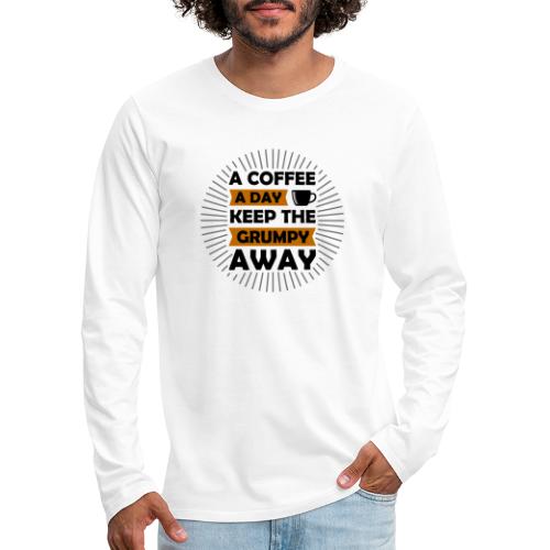 coffee lover - Men's Premium Long Sleeve T-Shirt