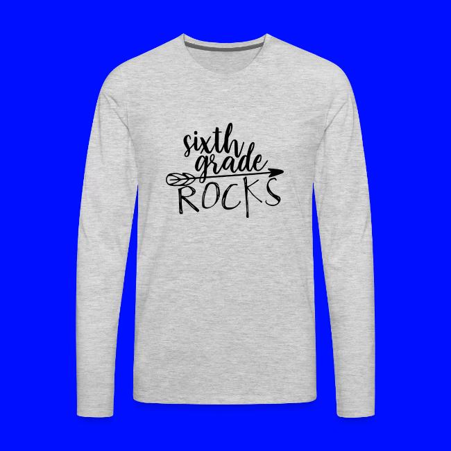 Sixth Grade Rocks Teacher T-Shirts