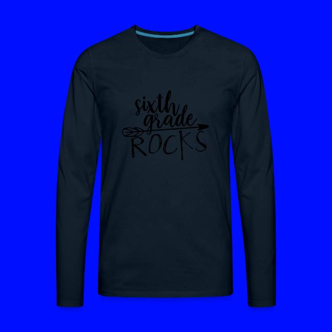 Sixth Grade Rocks Teacher T-Shirts