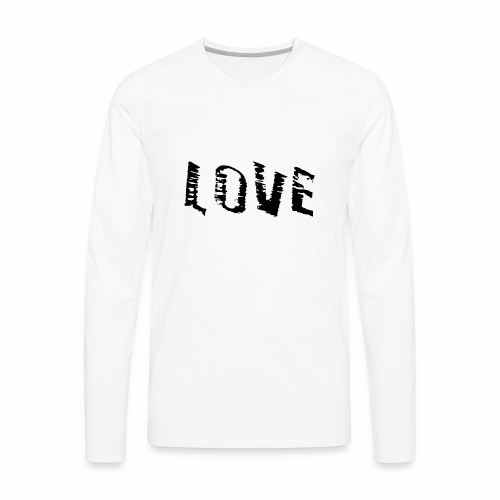 The True Love Is Everywhere! - Couple Gift Ideas - Men's Premium Long Sleeve T-Shirt