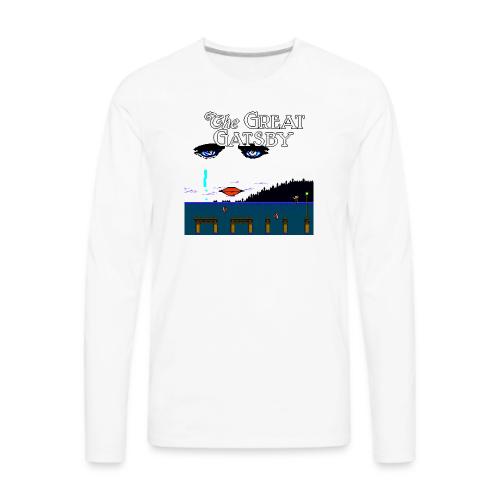Great Gatsby Game Tri-blend Vintage Tee - Men's Premium Long Sleeve T-Shirt