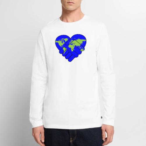 World United in Love - Men's Premium Long Sleeve T-Shirt