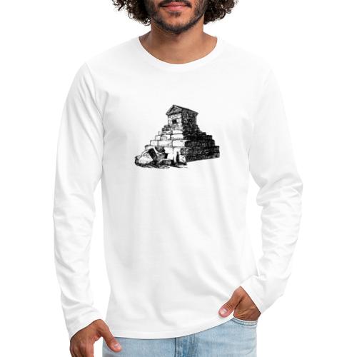 The Tomb of Cyrus the Great 2 - Men's Premium Long Sleeve T-Shirt