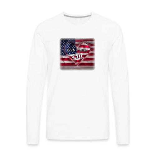 1776-2026 | 250 Years USA - Men's Premium Long Sleeve T-Shirt
