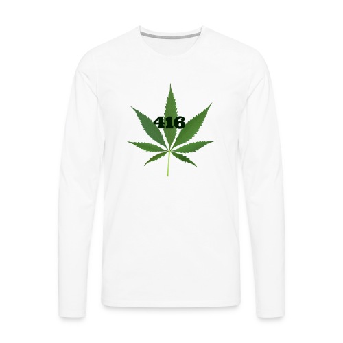 Toronto marijuana - Men's Premium Long Sleeve T-Shirt
