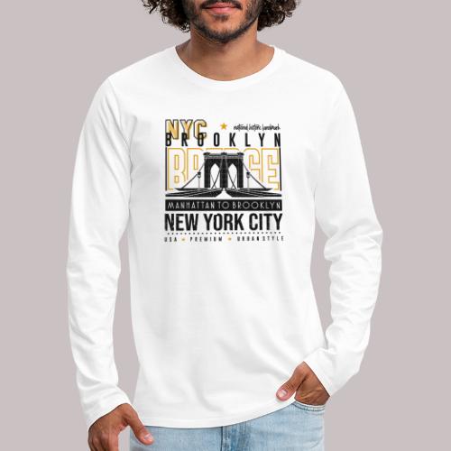 Urban Style NY - Men's Premium Long Sleeve T-Shirt