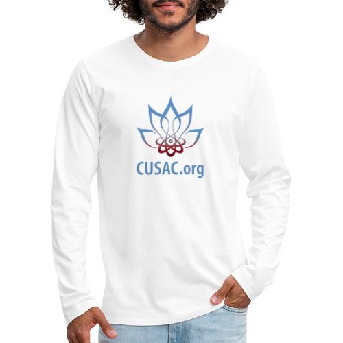 CUSAC Logo - Men's Premium Long Sleeve T-Shirt