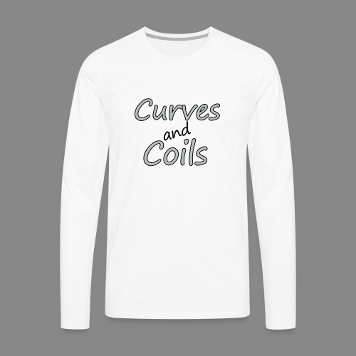 Curves and Coils - Men's Premium Long Sleeve T-Shirt