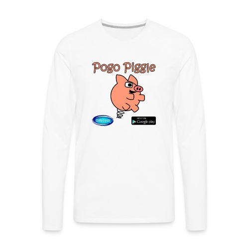 Pogo Piggle - Men's Premium Long Sleeve T-Shirt