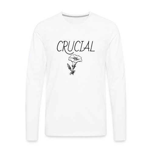Crucial Abstract Design - Men's Premium Long Sleeve T-Shirt