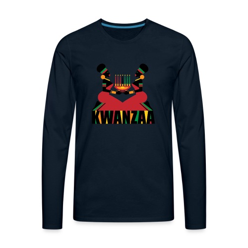 Kwanzaa - Men's Premium Long Sleeve T-Shirt