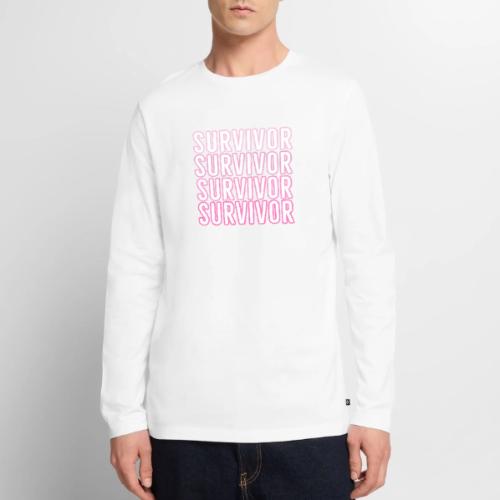 Breast Cancer Survivor - Men's Premium Long Sleeve T-Shirt