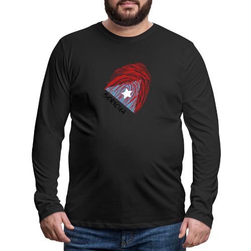Puerto Rico DNA - Men's Premium Long Sleeve T-Shirt