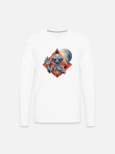 IlluminET95 - Men's Premium Long Sleeve T-Shirt - white