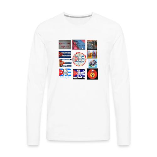 NOT Ruedathon All Years Mashup Design (2024) - Men's Premium Long Sleeve T-Shirt