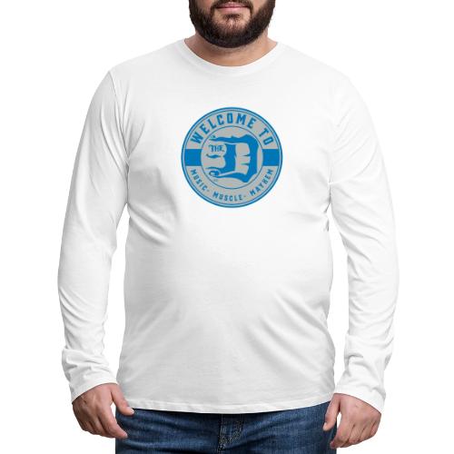 Welcome to the D® Badge 15 - Men's Premium Long Sleeve T-Shirt