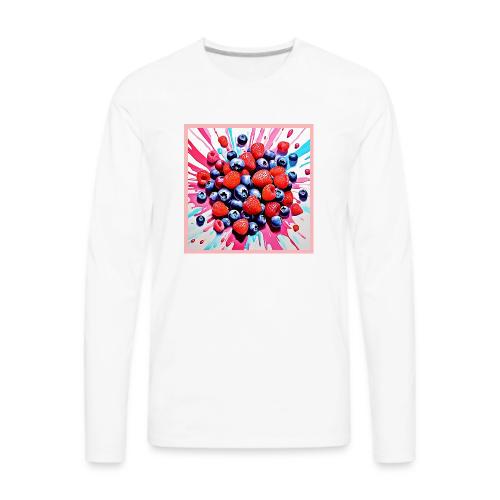 Berry Blast: Fruity Fun - Men's Premium Long Sleeve T-Shirt
