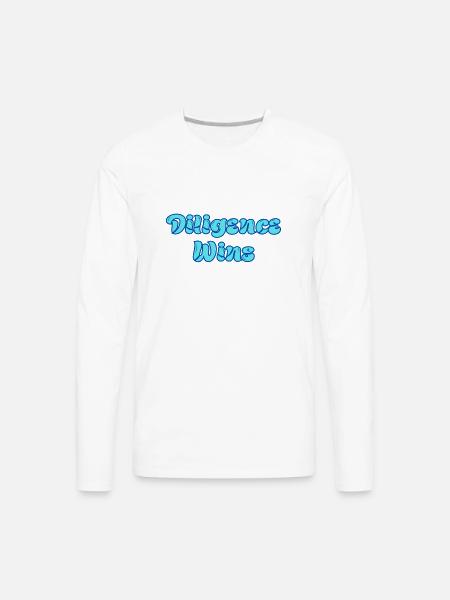 inspiration work - Men's Premium Long Sleeve T-Shirt - white