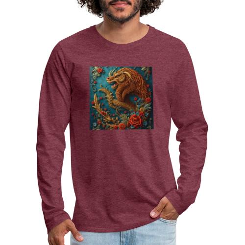 Fantasy souvenirs, regional Mexican designs - Men's Premium Long Sleeve T-Shirt