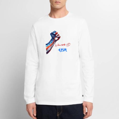 Welcome to the D Fist USA - Men's Premium Long Sleeve T-Shirt