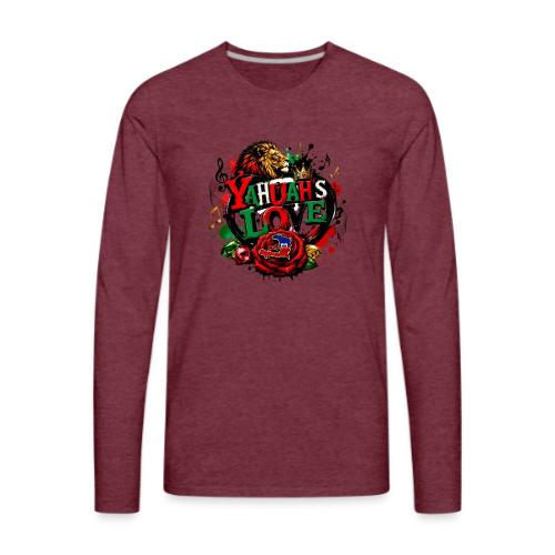 YAHUAH'S LOVE - Men's Premium Long Sleeve T-Shirt