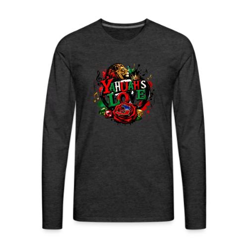 YAHUAH'S LOVE - Men's Premium Long Sleeve T-Shirt