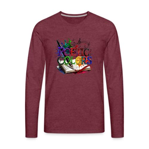 POETICCOLORS ORIGINAL REMIXED - Men's Premium Long Sleeve T-Shirt