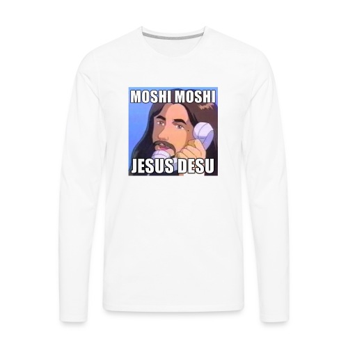 JESUS DESU - Men's Premium Long Sleeve T-Shirt
