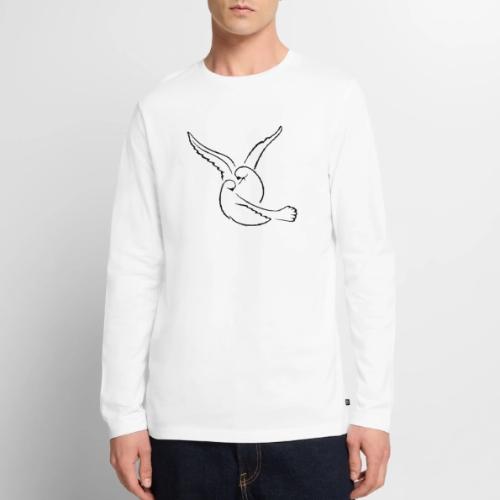 EMBRACED_TURTLEDOVES - Men's Premium Long Sleeve T-Shirt