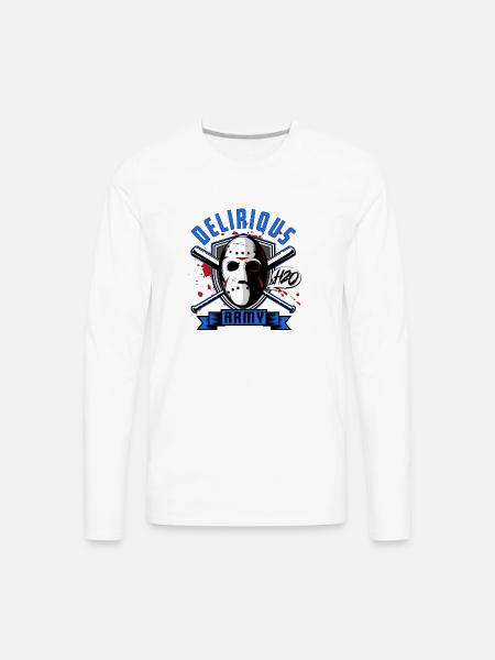Women’s Delirious Army - Premium - Men's Premium Long Sleeve T-Shirt - white