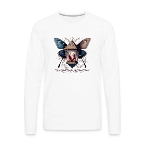 Guiding Light Eternal Flame Lantern Romance Gifts - Men's Premium Long Sleeve T-Shirt