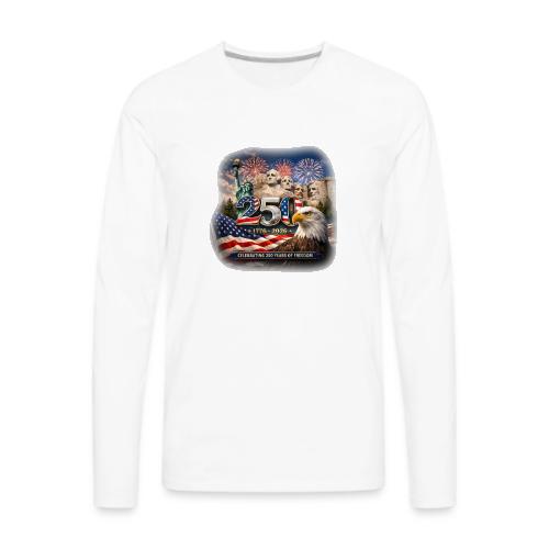 1776-2026 | Celebrating 250 Years of Freedom - Men's Premium Long Sleeve T-Shirt
