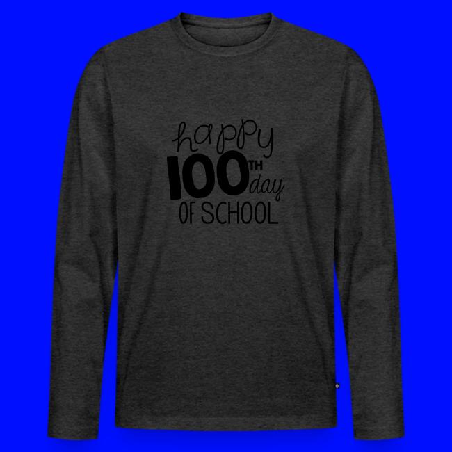 Happy 100th Day of School Chalk Teacher T-Shirt