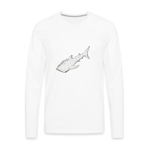 Whaleshark - Men's Premium Long Sleeve T-Shirt
