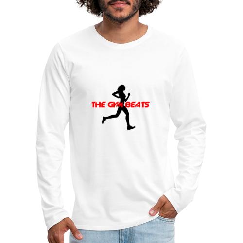 THE GYM BEATS - Music for Sports - Men's Premium Long Sleeve T-Shirt
