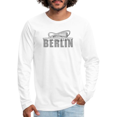Pregnant oyster Berlin - Men's Premium Long Sleeve T-Shirt