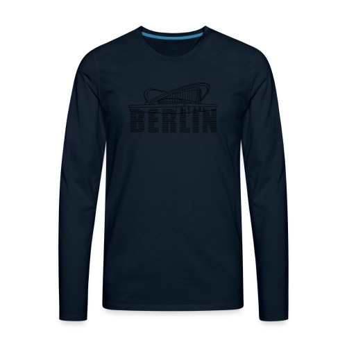 Pregnant oyster Berlin - Men's Premium Long Sleeve T-Shirt