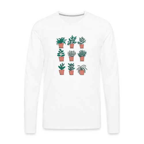 Flowerpots - Men's Premium Long Sleeve T-Shirt