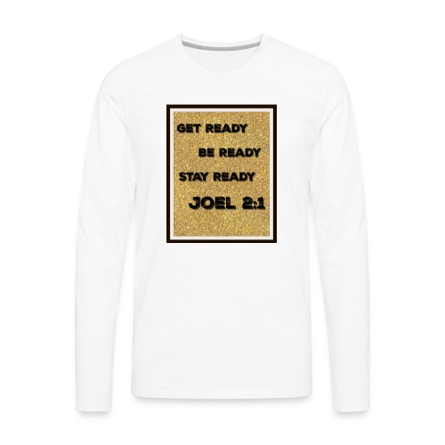 Joel 2:1 - Men's Premium Long Sleeve T-Shirt