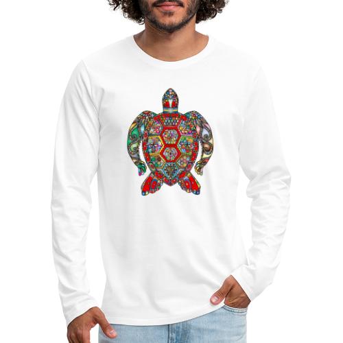 Colorful Turtle - Men's Premium Long Sleeve T-Shirt